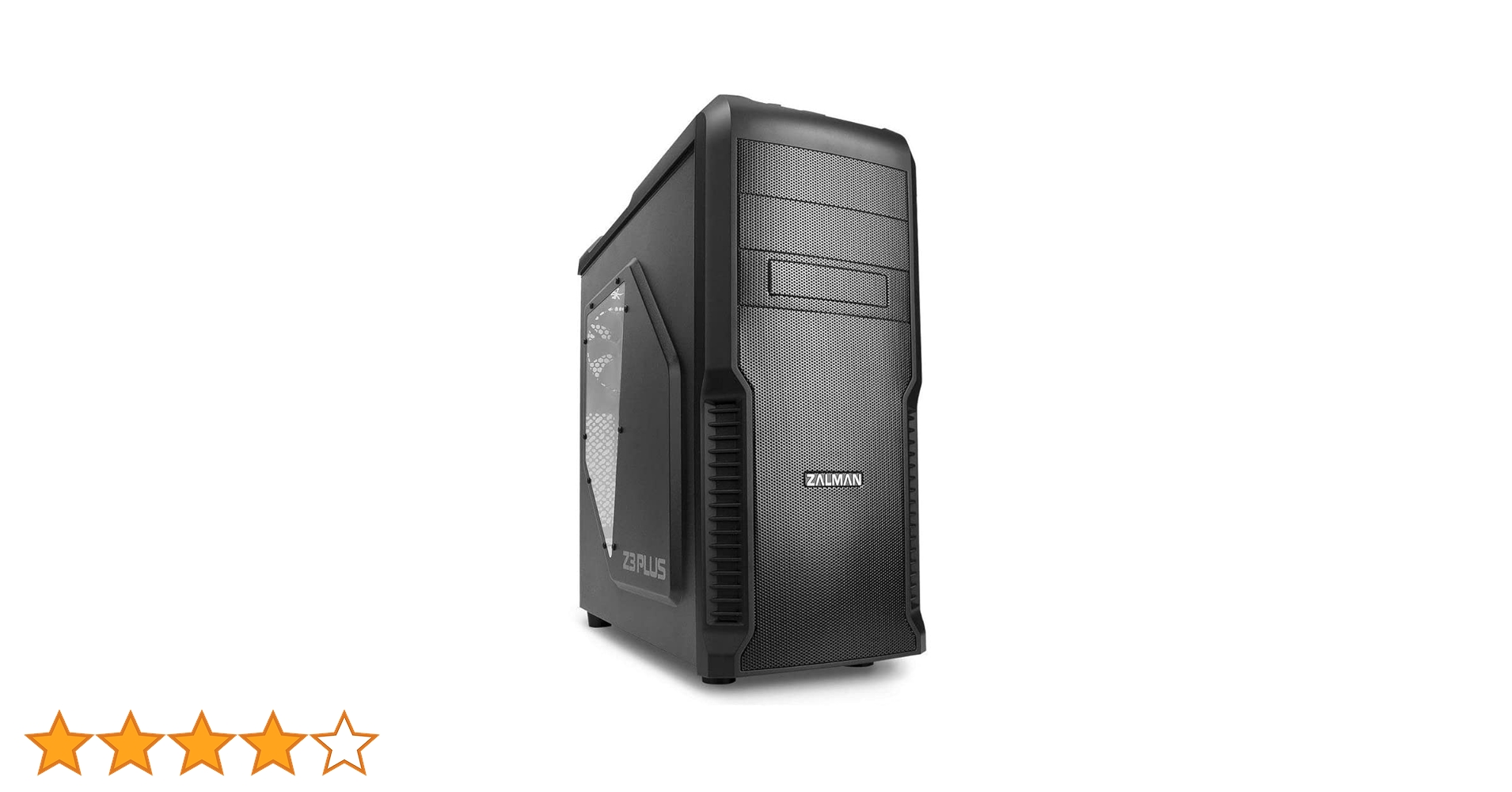Amazon.co.jp: Zalman Z3 Plus ATX/M-ATX Tower Case - Black Amazon.co.jp: Zalman Z3 Plus ATX/M-ATX Tower Case - Black